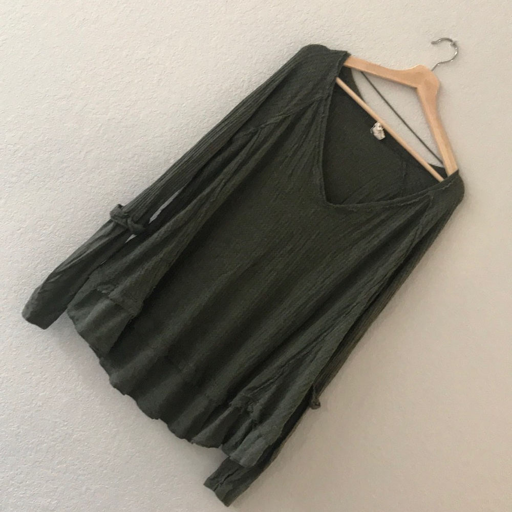 Free people waffle long sleeve
